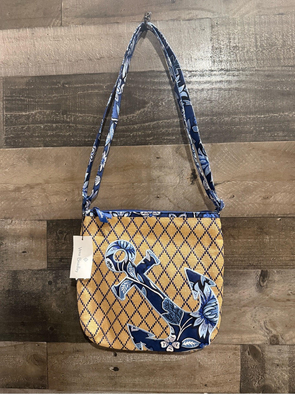 NWT Vera Bradley | Tropics Tapestry Anchor Crossbody